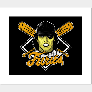 Baseball Furies (Black Print) Posters and Art